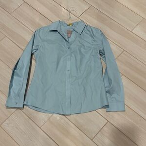 Chico's Blue Button Down Shirt